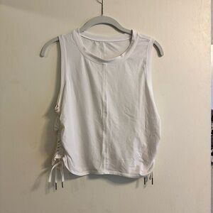 Lululemon White Sleeveless Top